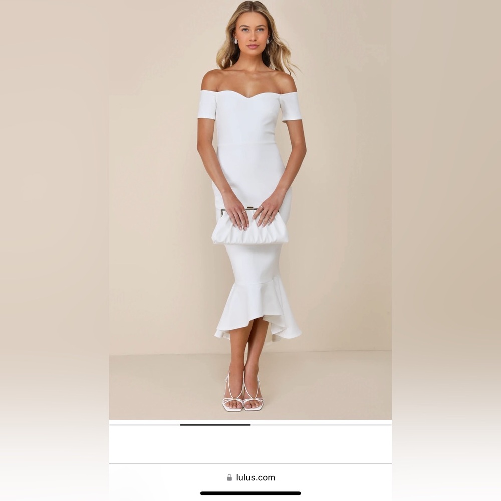 White Lulus Dress